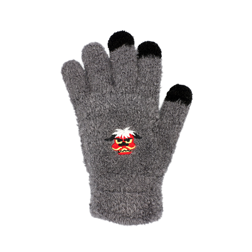 スマホ 通販スマホ 手袋 レディース スマホ対応手袋 おしゃれ かわいい アニマル 防寒 フリーサイズ スマートフォン あったか 動物 暖かい 女性 婦人手袋 | OWL | 04