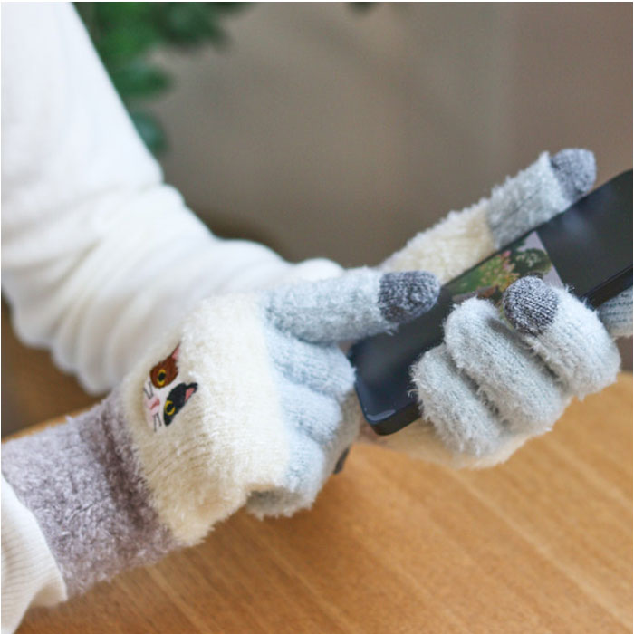 スマホ手袋 刺? アニマル 通販 スマートフォン手袋 手袋 手ぶくろ てぶくろ 刺しゅう ししゅう スマホ スマートフォン スマホ対応加工 スマホ手袋 |  | 16