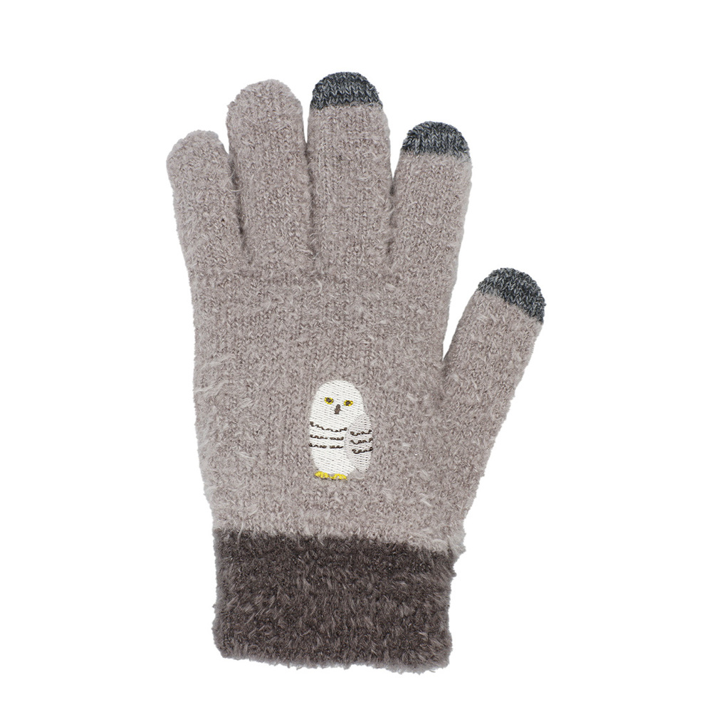 手袋 通販手袋 スマホ対応 レディース 五本指 スマホ手袋 ニット アニマル スマートフォン スマホ タッチパネル グローブ ふわふわ もこもこ 動物 動物柄 |  | 11