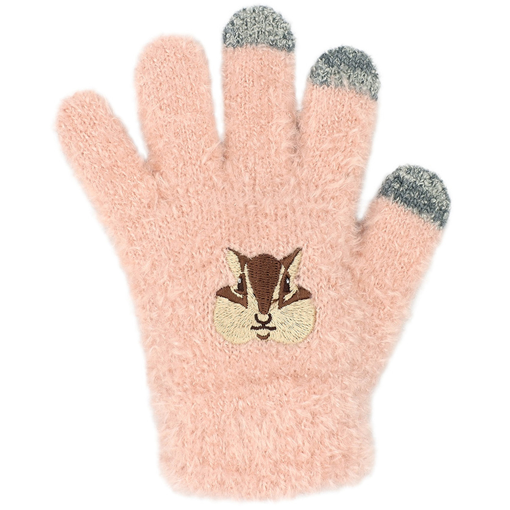 手袋 キッズ 5本指 通販 スマホ対応 スマホ手袋 女の子 男の子 子ども用 子供用 スマートフォン スマホ ニット アニマル ふわふわ もこもこ 動物 動物柄 |  | 05