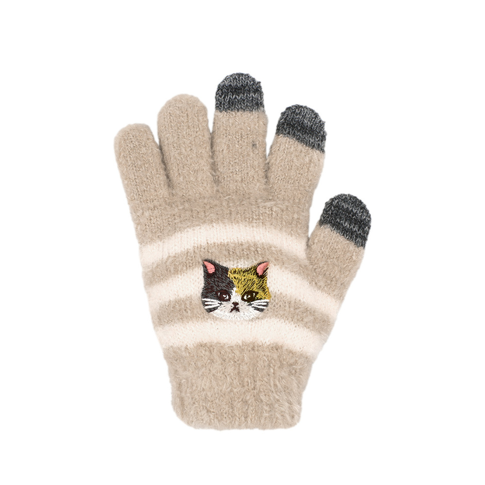 手袋 キッズ 5本指 通販 スマホ対応 スマホ手袋 女の子 男の子 子ども用 子供用 スマートフォン スマホ ニット アニマル ふわふわ もこもこ 動物 動物柄 |  | 14