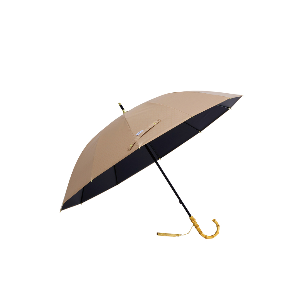 mabu 傘 江戸 マブ 長傘 晴雨兼用傘 日傘 晴雨兼用 かさ カサ 50cm 遮光率100% 遮熱 UVカット 99.9% UPF50+ おしゃれ シンプル 無地 レディース メンズ 男女兼用 | mabu | 05
