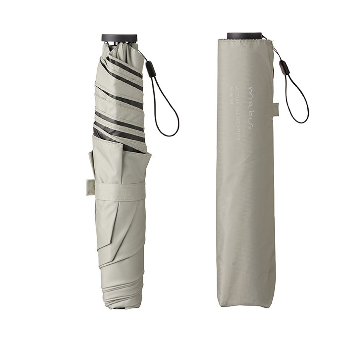 傘 mabu 折りたたみ マブ 折りたたみ傘 晴雨兼用傘 日傘 折り畳み傘 遮光率100% 遮熱 UVカット 99.9% UPF50+ 耐風 軽量 軽い おしゃれ シンプル 無地  傘 | mabu | 19