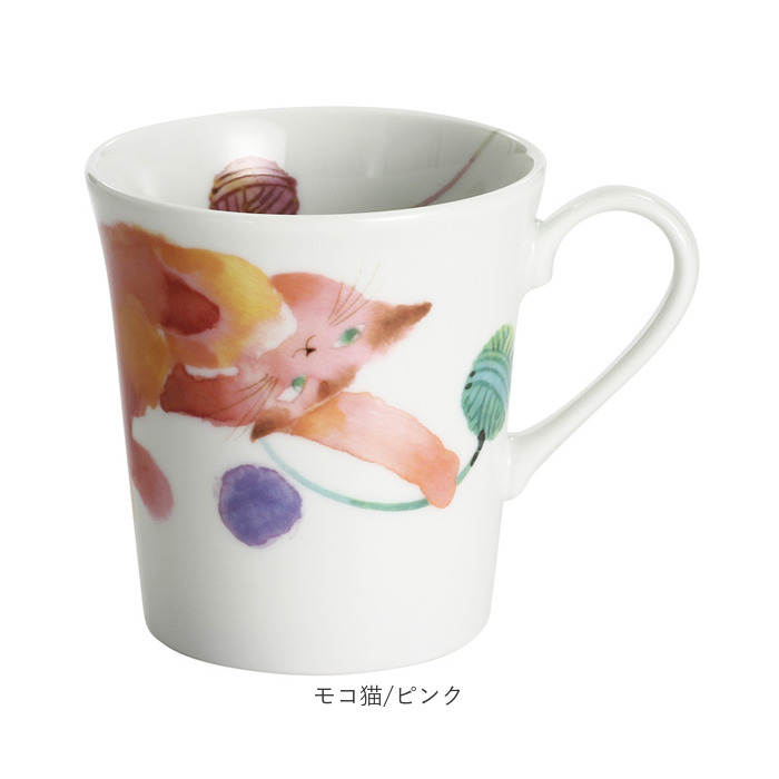 セラミック藍 マグカップ 通販 日本製 マグ カップ 磁器 湯呑み コップ 和食器 食器 にゃん屋 花猫 ネコ ねこ ギフト 贈り物 誕生日 家族 セラミック藍 |  | 21