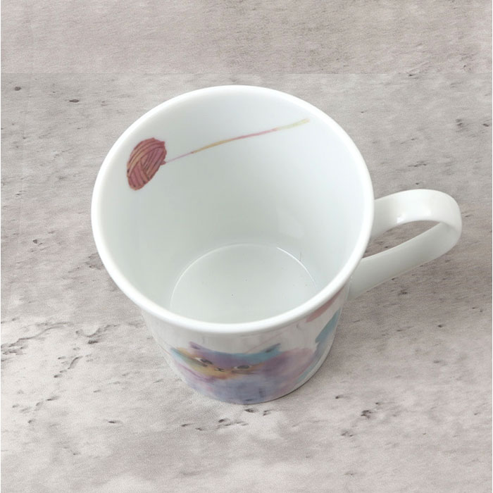 セラミック藍 マグカップ 通販 日本製 マグ カップ 磁器 湯呑み コップ 和食器 食器 にゃん屋 花猫 ネコ ねこ ギフト 贈り物 誕生日 家族 セラミック藍 |  | 14