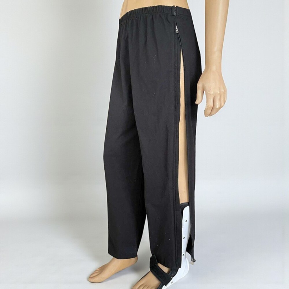 介護ズボン 全開ファスナー 通販 両脇全開パンツ 通院 ズボン メンズ パンツの着替え 全開 介護用衣料 ファスナー スウェットパンツ 寝巻き パンツ 紳士用 |  | 01