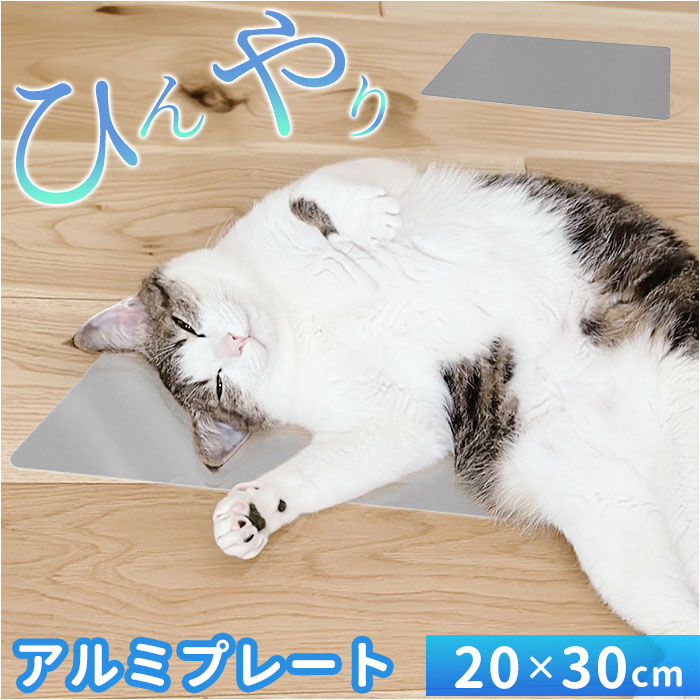 ペット アルミプレート 通販 ペットアルミプレート クールマット ひんやりグッズ 小動物 ひんやり 冷却プレート 冷感 涼しい 暑さ対策 クールダウン ペット | BACKYARD FAMILY