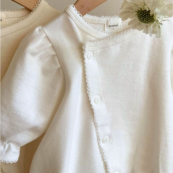 セレモニードレス 新生児 ベビー 通販 ロンパース セレモニーロンパース ベビー服 ベビーロンパース 退院着 女の子 男の子 長袖 シンプル セレモニードレス |  | 10