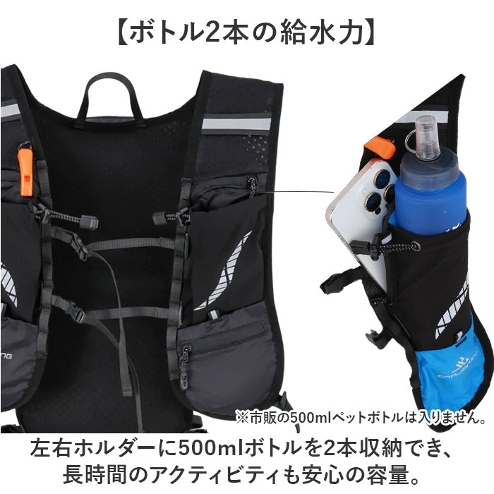 ランニング バックパック 通販 リュック ランニングリュック 12L ランニングバッグ バッグ ザック 軽量 メンズ レディース 自転車 サイクリング ランニング | BACKYARD FAMILY | 16