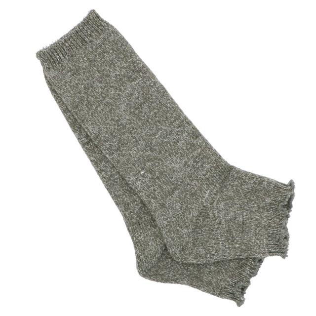 レッグウォーマー レディース 通販 ソックス 暖かい 靴下 ブランド SMALL STONE SOCKS 足首ウォーマー 厚手 ウール リネン ミックス ゆったり レッグウォーマー | ブランド登録なし | 04