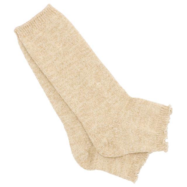 レッグウォーマー レディース 通販 ソックス 暖かい 靴下 ブランド SMALL STONE SOCKS 足首ウォーマー 厚手 ウール リネン ミックス ゆったり レッグウォーマー | ブランド登録なし | 05