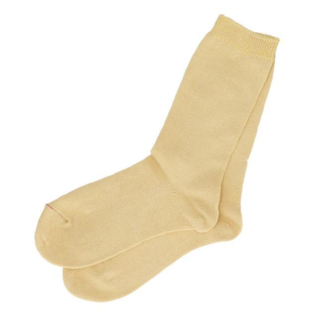 靴下 通販靴下 レディース おしゃれ 暖かい 蒸れない ソックス ミドル丈 リネン混紡 綿 麻 混 無地 シンプル 柔らか 女性用 22cm 〜 25cm 日本製 SMALL 靴下 |  | 02