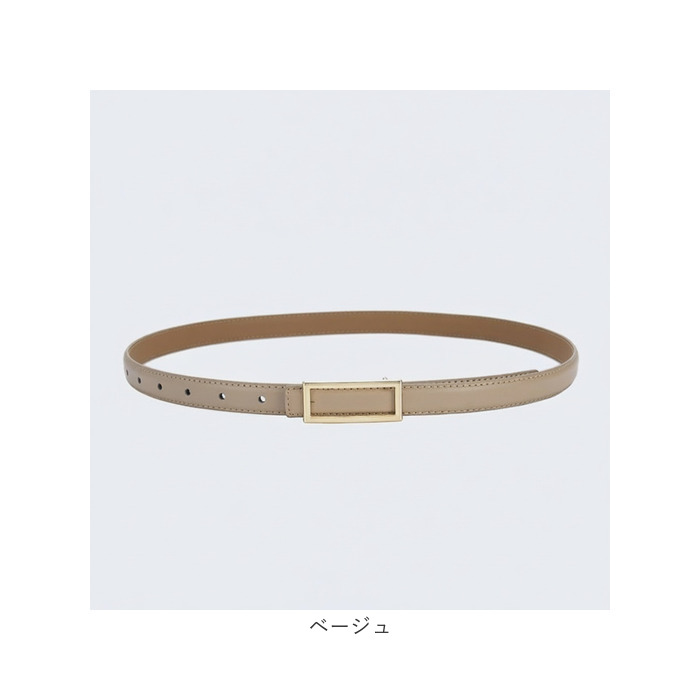 レディース ベルト 細め 通販 細ベルト 革ベルト 本革ベルト レザーベルト レディースベルト 細い 本革 本皮 ファッション小物 シンプル レディース | BACKYARD FAMILY | 16