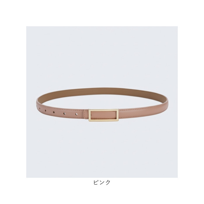 レディース ベルト 細め 通販 細ベルト 革ベルト 本革ベルト レザーベルト レディースベルト 細い 本革 本皮 ファッション小物 シンプル レディース | BACKYARD FAMILY | 17