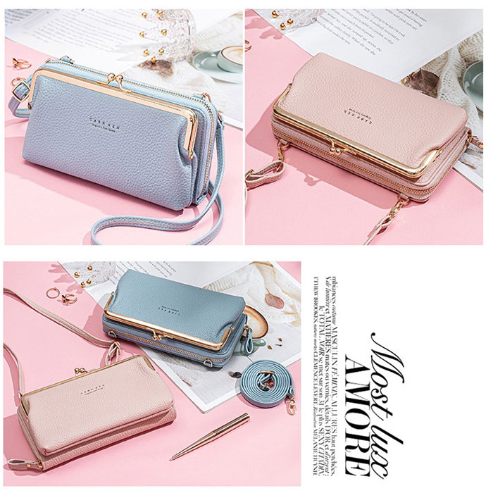 お財布ショルダー スマホ 入る 通販 スマホショルダー スマホポーチ お財布ポシェット レディース ショルダーバッグ がま口 お財布 ミニショルダー |  | 16