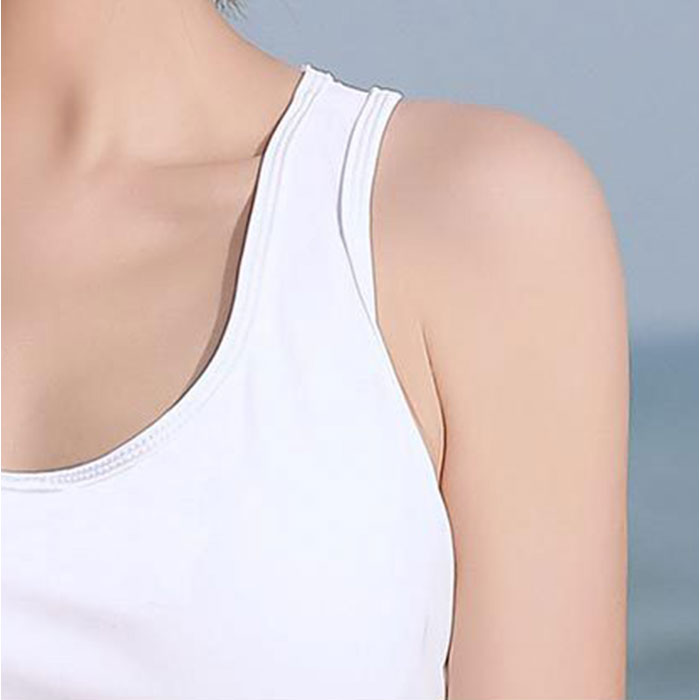 ヨガウェア トップス タンクトップ 通販 ノースリーブ パット付き ヨガ ブラトップ レディース 女性 カップ付き おしゃれ ピラティス | BACKYARD FAMILY | 09