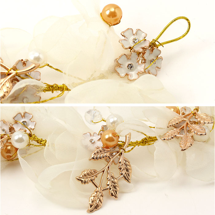 ヘアアクセサリー 結婚式 花 キッズ 通販 髪飾り カチューシャ ヘアアクセ ヘッドドレス パール ピアノ発表会 お呼ばれ 子供 子ども 女の子 フォーマル |  | 07