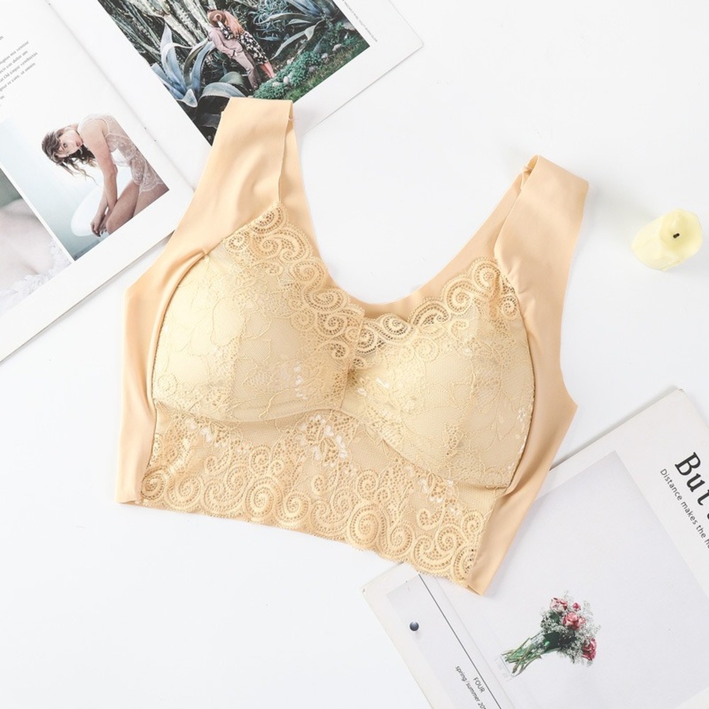 ブラジャー ワイヤレスブラ 大きいサイズ 通販 ナイトブラ レディース ブラ ワイヤレス ノンワイヤーブラジャー インナー ワイヤーなし 下着 ブラジャー |  | 02