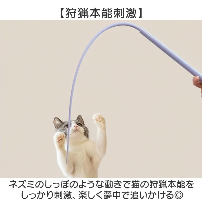 猫じゃらし ネズミの尻尾 通販 ねずみのしっぽ ねずみの尻尾 ネズミのしっぽ 猫用おもちゃ 鼠の尻尾 猫のおもちゃ ネコのおもちゃ おもちゃ 猫じゃらし |  | 06