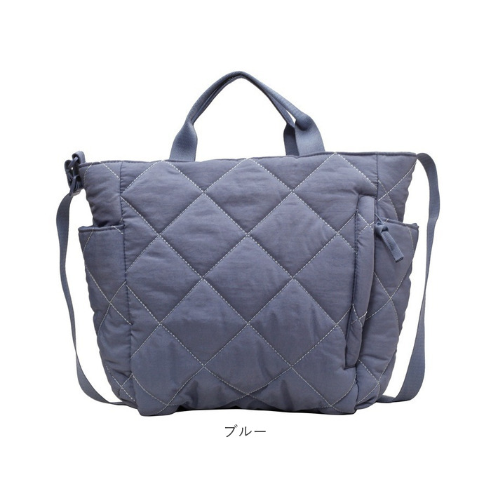 ショルダーバッグ キルティング レディース 通販 トートバッグ キルティングバッグ 斜めがけバッグ 斜め掛け 大容量 ハンドバッグ トートバック 通勤 通学 | BACKYARD FAMILY | 24