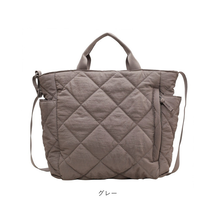 ショルダーバッグ キルティング レディース 通販 トートバッグ キルティングバッグ 斜めがけバッグ 斜め掛け 大容量 ハンドバッグ トートバック 通勤 通学 | BACKYARD FAMILY | 25