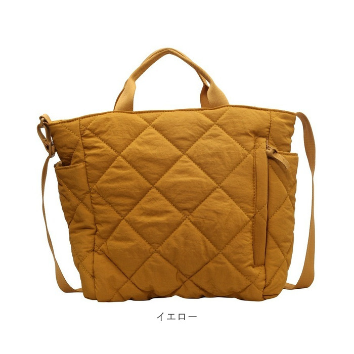 ショルダーバッグ キルティング レディース 通販 トートバッグ キルティングバッグ 斜めがけバッグ 斜め掛け 大容量 ハンドバッグ トートバック 通勤 通学 | BACKYARD FAMILY | 26