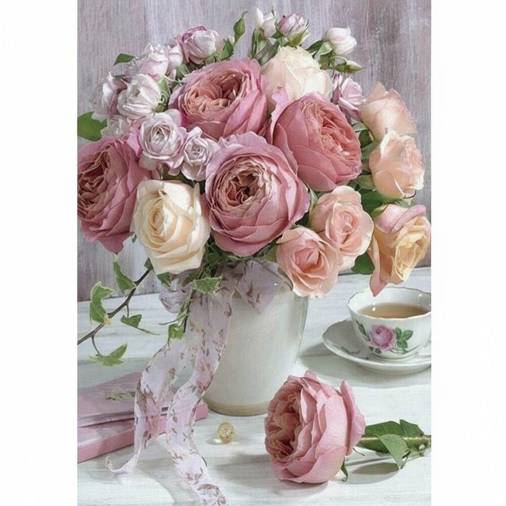 ダイヤモンドアート キット 通販 ビーズ刺繍 初心者 刺繍キット ハンドメイド 趣味 花 ダイヤモンドペインティング 手芸 壁アート diy ホビー 大人 子供 |  | 01