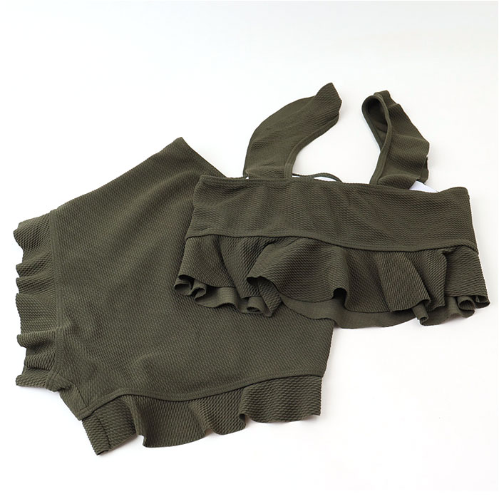 水着 レディース ビキニ セパレート タンキニ 通販 スイムウェア レディース水着 2点セット セット 上下 トップス ショートパンツ かわいい フリル 水着 |  | 07