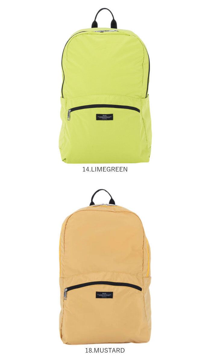 リュック SOLEIL リュック 60031 ソレイユ 通販 折り畳みリュック 折りたたみリュックサック リュックサック デイパック バックパック レディース メンズ |  | 25