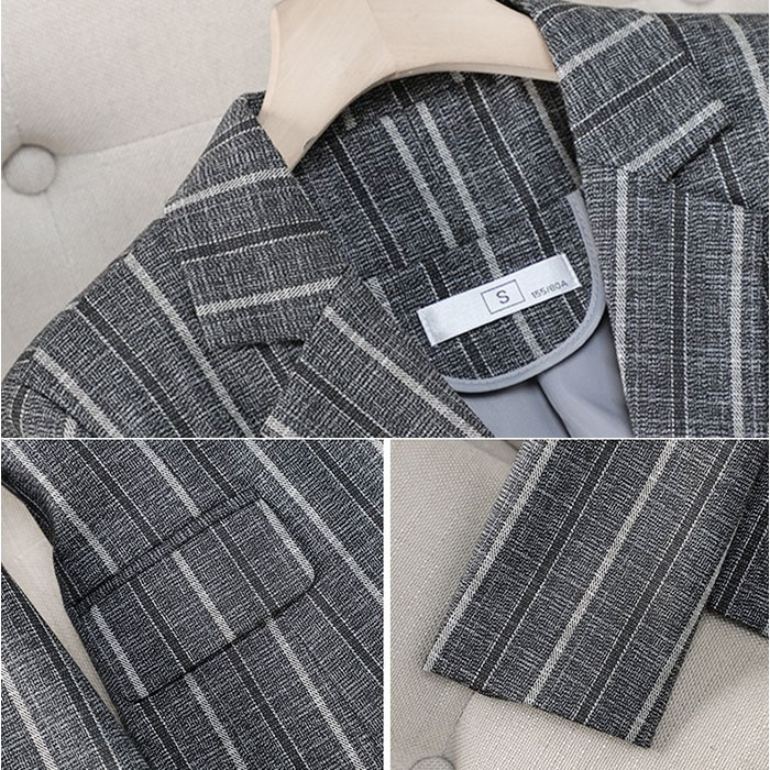 パンツスーツ レディース ストライプ 通販 スーツ セットアップ ジャケット パンツ 2点セット ビジネススーツ フォーマル セミフォーマル パンツスーツ | BACKYARD FAMILY | 10