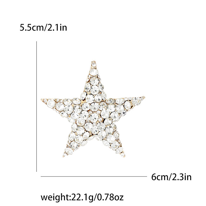 星型 ブローチ 通販 星 スター アクセサリー ビジュー ラインストーン 小さめ おしゃれ シンプル かわいい キラキラ 卒業式 入学式 卒園式 入園式 星型 |  | 06