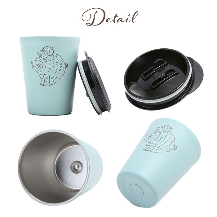 タンブラー 保温 保冷 蓋付き 通販 ふた付き おしゃれ かわいい ステンレス マイボトル 持ち運び コンビニカップ ホルダー コーヒー マグ カップ コップ Sotto1070 Backyard Family インテリアタウン 通販 Yahoo ショッピング