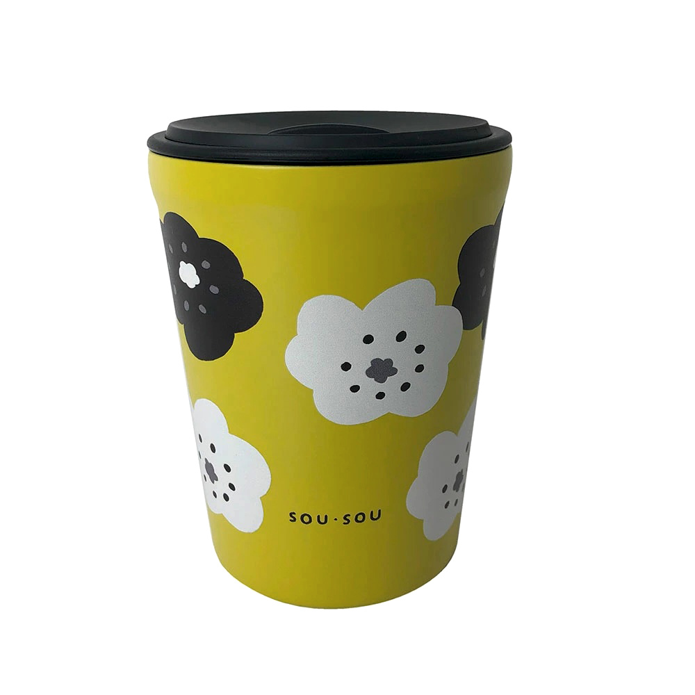 タンブラー 蓋付き かわいい 通販 sousou 蓋付きタンブラー ステンレスタンブラー 保温 保冷 260ml おしゃれ ふた付き 蓋つき 蓋 スライド 真空断熱 タンブラー | maebata | 03