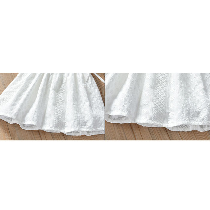 ワンピース 女の子 通販 ノースリーブワンピース ノースリーブ Aラインワンピース Aライン キッズ 子供 子供服 ジュニア 袖なし 上品 フリル ワンピース | BACKYARD FAMILY | 06