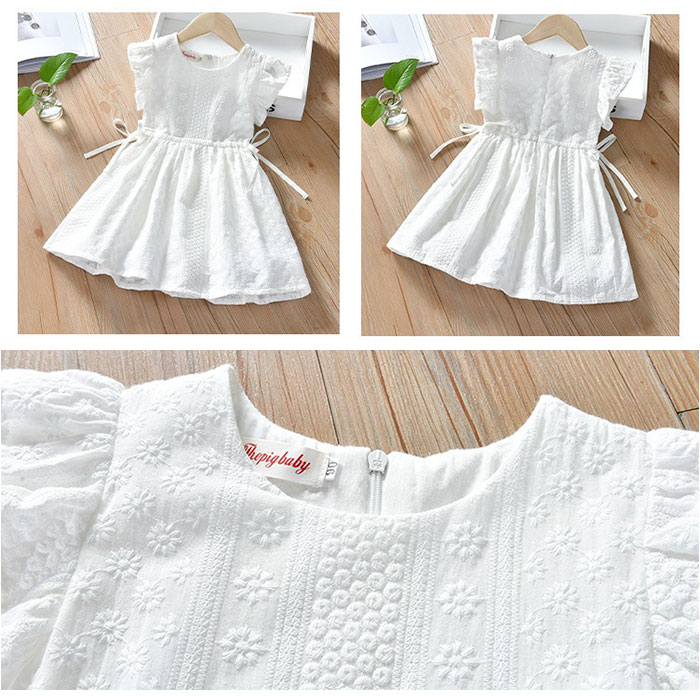ワンピース 女の子 通販 ノースリーブワンピース ノースリーブ Aラインワンピース Aライン キッズ 子供 子供服 ジュニア 袖なし 上品 フリル ワンピース | BACKYARD FAMILY | 07