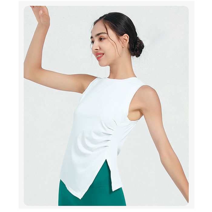 ヨガ トップス 通販 ヨガウェア タンクトップ ヨガトップス フィットネスウェア トレーニングウェア ノースリーブ ホットヨガ ピラティス レディース 女性 ヨガ |  | 04