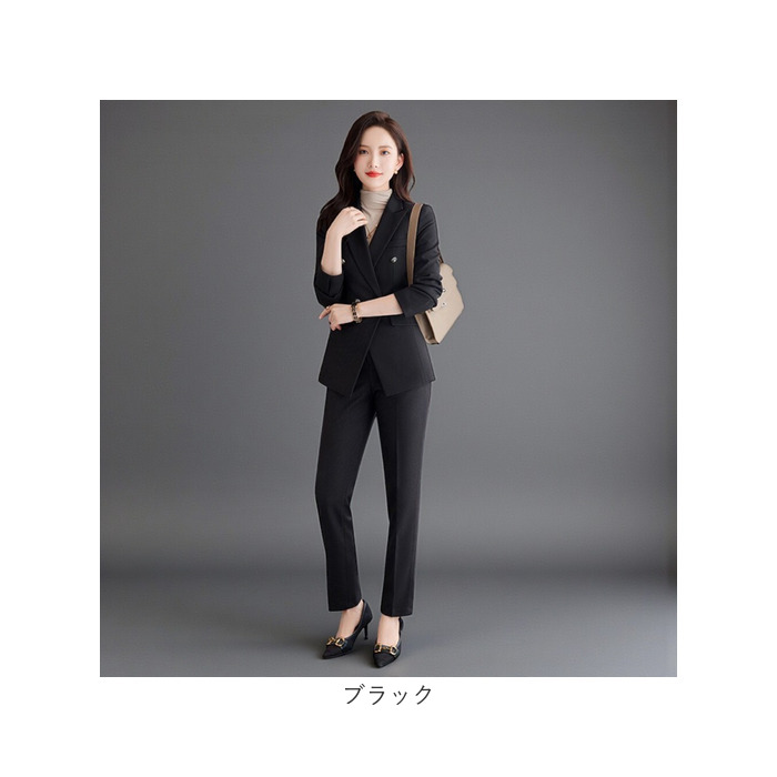 ビジネススーツ レディース 通販 セットアップ パンツスーツ 上下