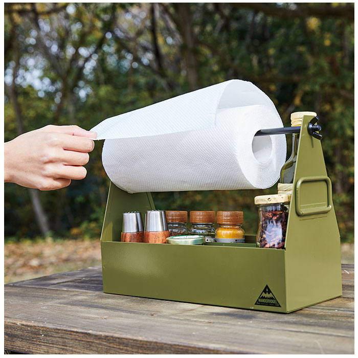 スパイスボックス 通販スパイスボックス キャンプ スパイスラック スパイスキャビネット キッチンペーパーホルダー 調味料入れ 調味料 スパイスボックス | セトクラフト | 06