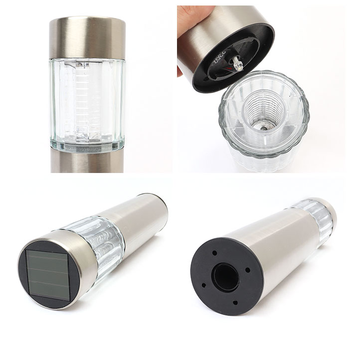 ソーラーライト 4個セット 屋外 通販 ソーラー ポールライト ガーデンライト 照明 ライト ledライト 埋め込み 明るい 間接照明 省エネ ソーラーライト |  | 07