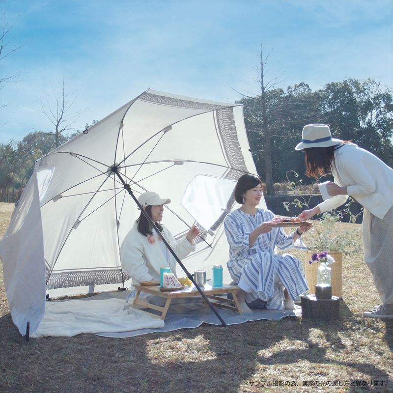 新品☆SPICE OF LIFE パラソルタープ テント アウトドア 傘 庭 海