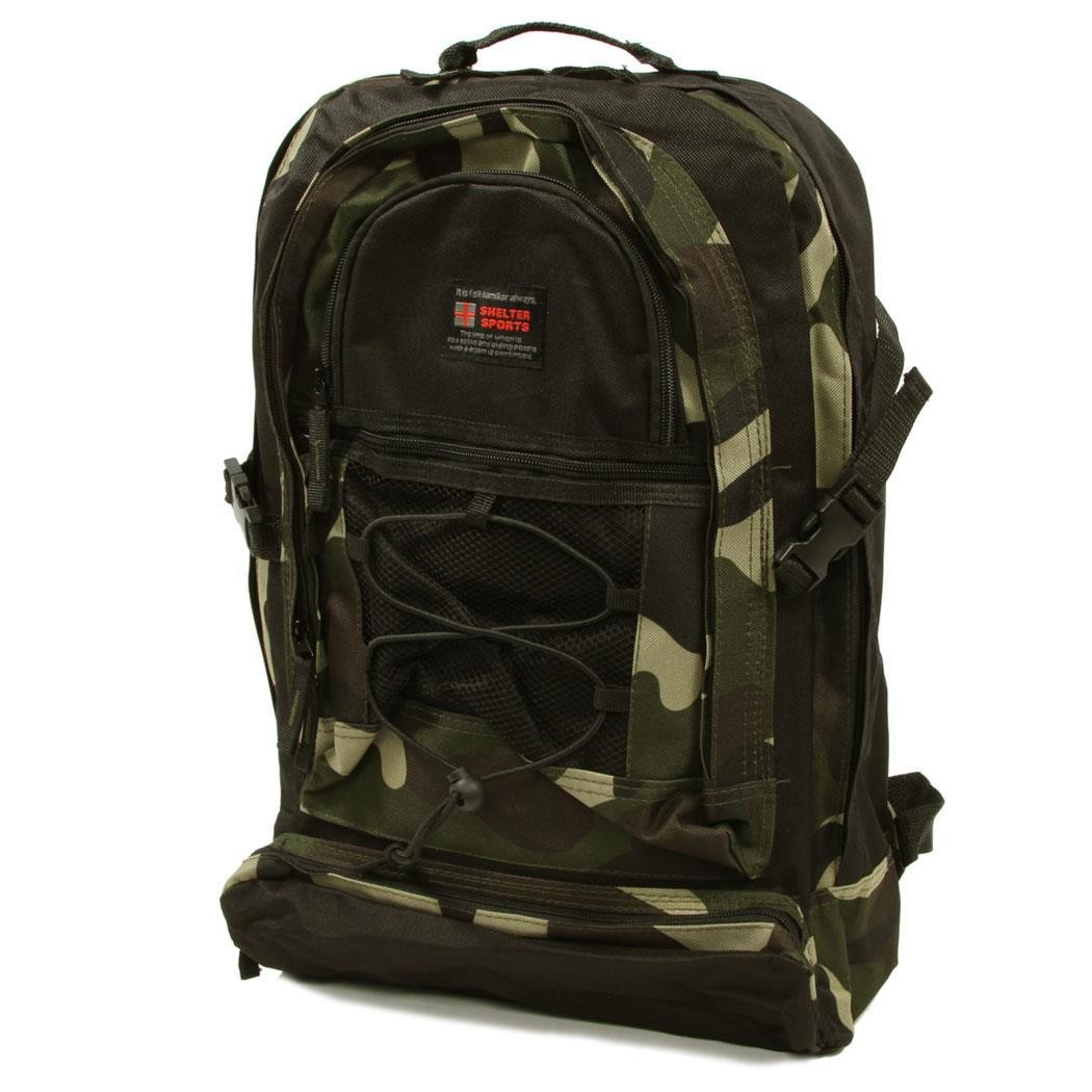 デイパック リュックサック メンズ 通学 レディース ブラック 40代 シェルター 丈夫  おしゃれ バッグ バックパック 黒 | シェルター | 05