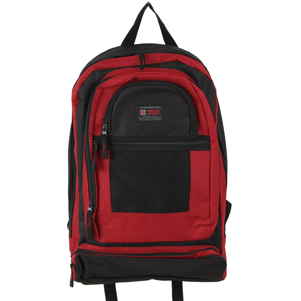 デイパック リュックサック メンズ 通学 レディース ブラック 40代 シェルター 丈夫  おしゃれ バッグ バックパック 黒 | シェルター | 10