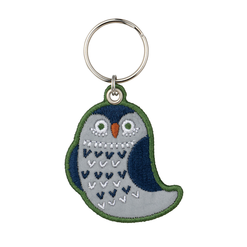 リフレクター キーホルダー 大人 通販 キーリング キーチャーム 反射キーホルダー チャーム 通学 通勤 反射 夜間 刺繍 交通安全 おしゃれ オシャレ リフレクター |  | 07