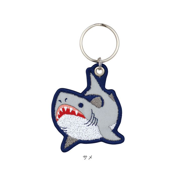 リフレクター キーホルダー 大人 通販 キーリング キーチャーム 反射キーホルダー チャーム 通学 通勤 反射 夜間 刺繍 交通安全 おしゃれ オシャレ リフレクター |  | 20