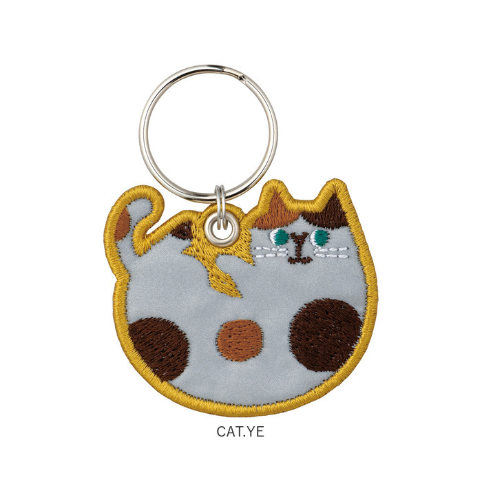 リフレクター キーホルダー 大人 通販 キーリング キーチャーム 反射キーホルダー チャーム 通学 通勤 反射 夜間 刺繍 交通安全 おしゃれ オシャレ リフレクター |  | 22