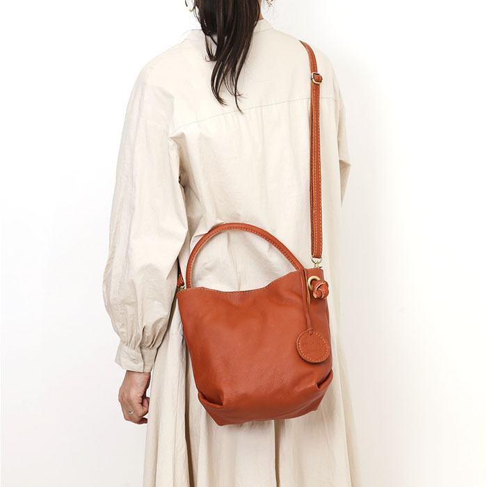 zucchero ズッケロ バッグ 49860 通販 ショルダーバッグ 斜めがけ 革 ハンドバッグ 手提げバッグ ズッケロフィラート 2way fes フェス バケツ型バッグ 本革 | zucchero filato | 11