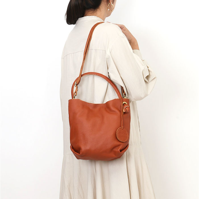 zucchero ズッケロ バッグ 49860 通販 ショルダーバッグ 斜めがけ 革 ハンドバッグ 手提げバッグ ズッケロフィラート 2way fes フェス バケツ型バッグ 本革 | zucchero filato | 12