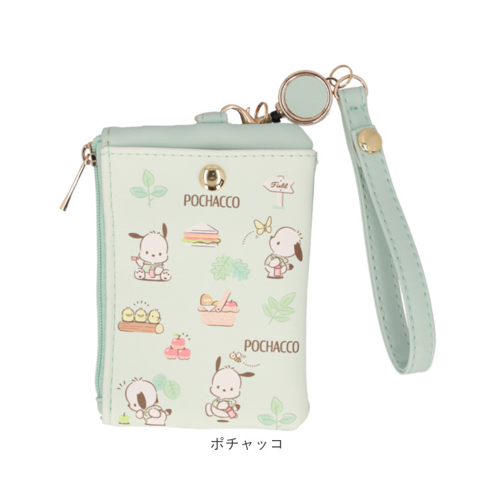 パスポーチ リール付き 通販 パスケース キーケース 定期入れ 定期券入れ キーポーチ カードケース ミニポーチ 小物入れ キャラクターグッズ パスポーチ | BACKYARD FAMILY | 15