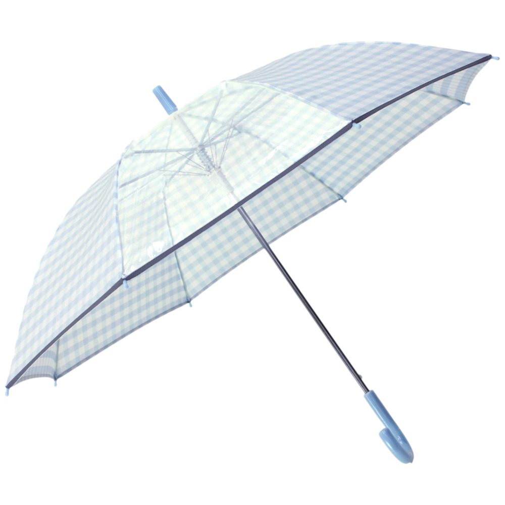 ジャンプ傘 傘 キッズ 55cm 好評 ジャンプ傘 雨傘 長傘 かさ 子供用 子ども キッズ傘 2コマ 透明窓付き グラスファイバー骨 丈夫 8本骨 小学生  男の子 おしゃれ |  | 06