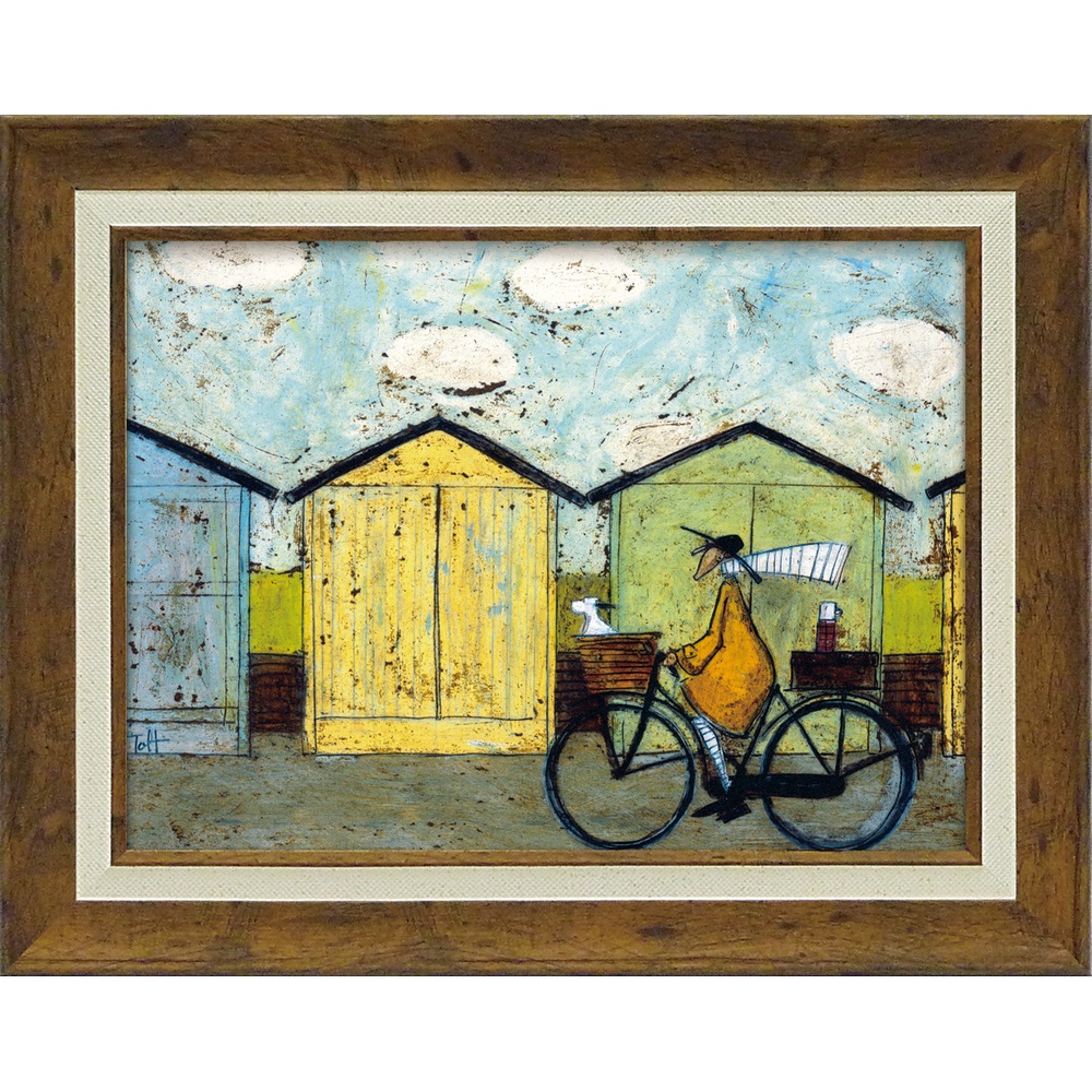 アートフレーム 通販 サムトフト 犬と釣り人と小さな船 壁掛けアート 絵画 壁飾り W48 x H38cm 壁掛け アート 玄関 リビング 寝室 インテリア モダン 癒し |  | 08